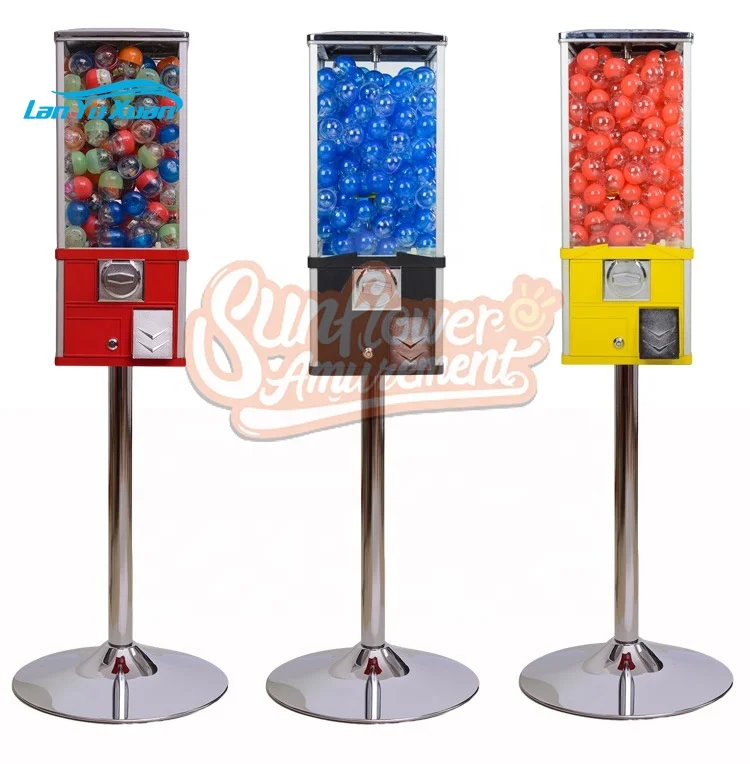 Price mini toy vending machine candy gifts coin operated vending machine with standindoor amusement game machine