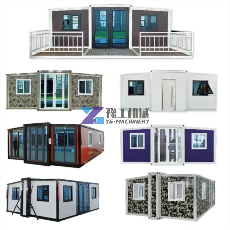 Ready-Made Luxury Villa Container House Australia\'s Prefabricated Modular Expandable Tiny Homes Steel Construction Home Office