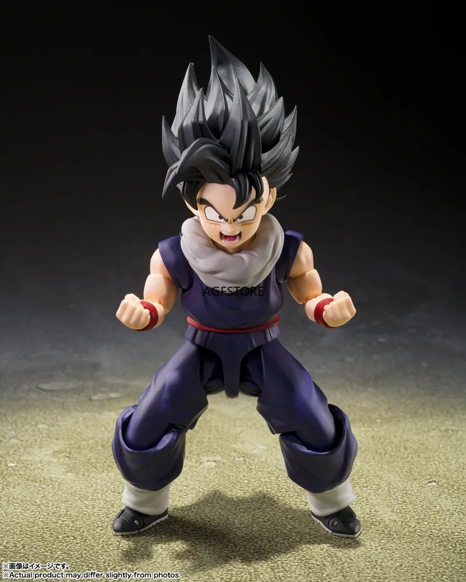 Pre-sale Bandai Genuine S.H.Figuarts Series "Dragon Ball Z" Son Gohan Warrior Edition Movable Figure Toy Collection Gift - view 5