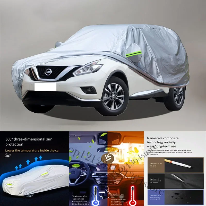 

For Nissan Murano Auto Anti snow Anti dust Anti-uv Anti peeling paint And Anti Rainwater 210t car cover Car cover Protection