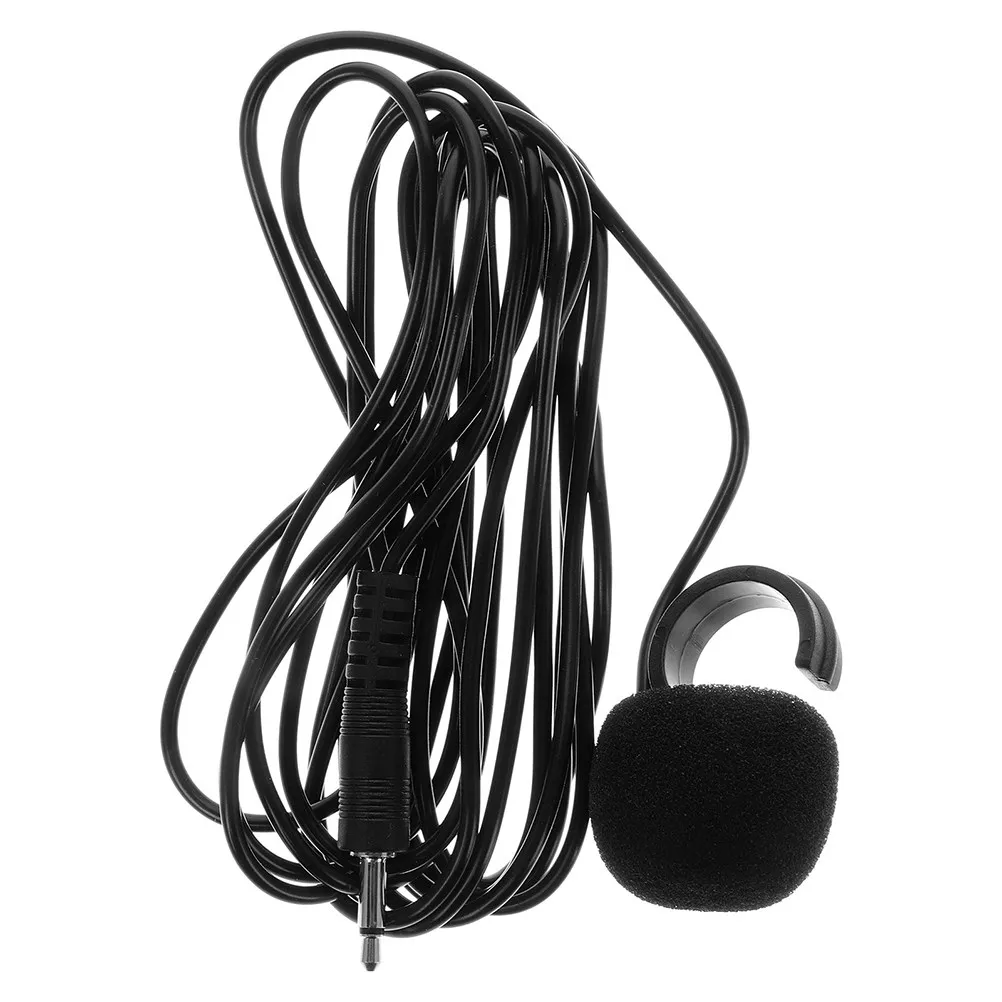 Microfone Compacto para Instrumentos de Sopro 1,5m, Amplificador de Som para Flauta, Harmônica e Ocarina, Sistema de Áudio com Clip