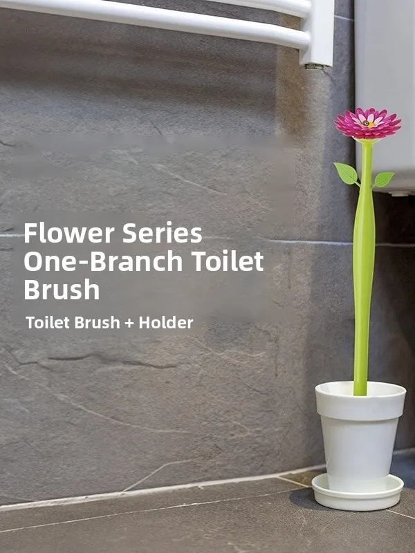 

Универсальная щетка для унитаза Vigar Suower: милый дизайн, нейлоновая головка, не требует сверления, для домашней уборки