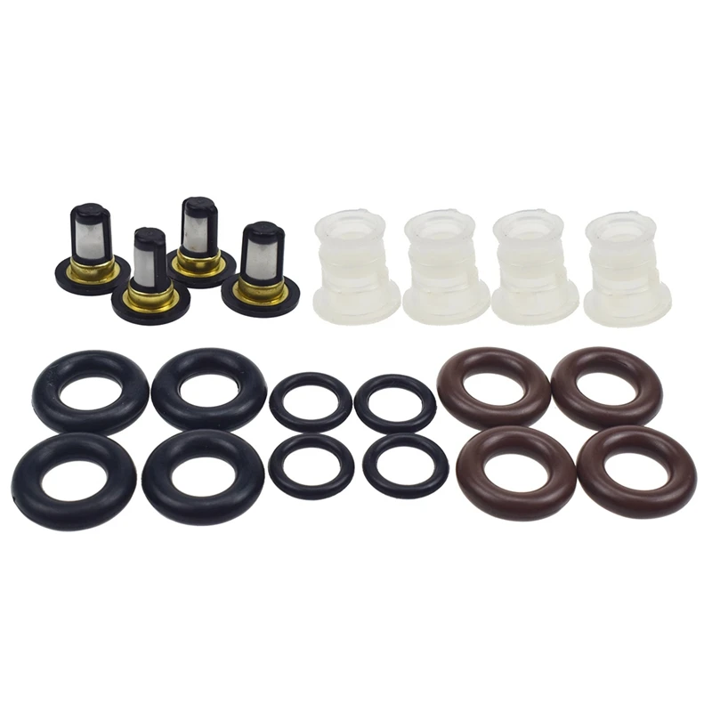 8Set Fuel Injector Repair Kits 16450-RCA-A01 For-Honda Accord Odyssey Acura 2003-2013 Replace Nozzle 16450PPAA01