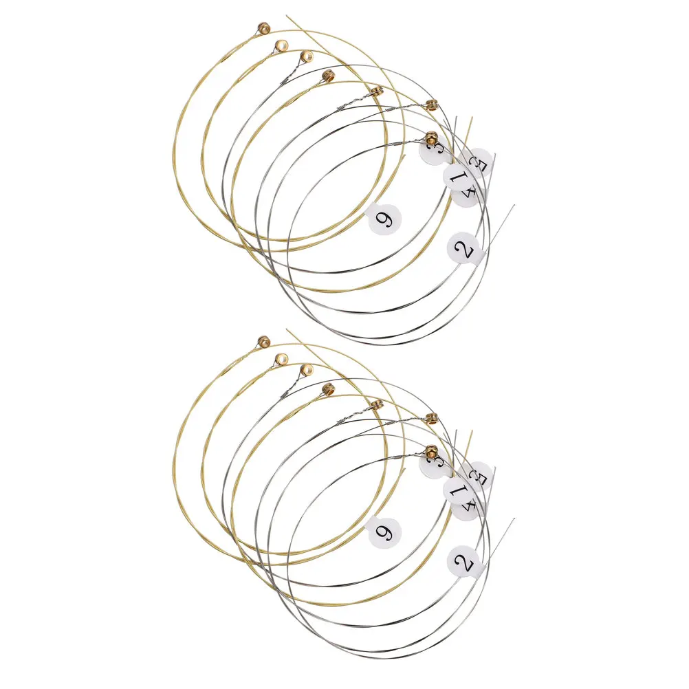 

19pcs Professional Lyre Steel Strings Replacement Durable Resonant Sound Easy To Replace Practical String Set For Lyre