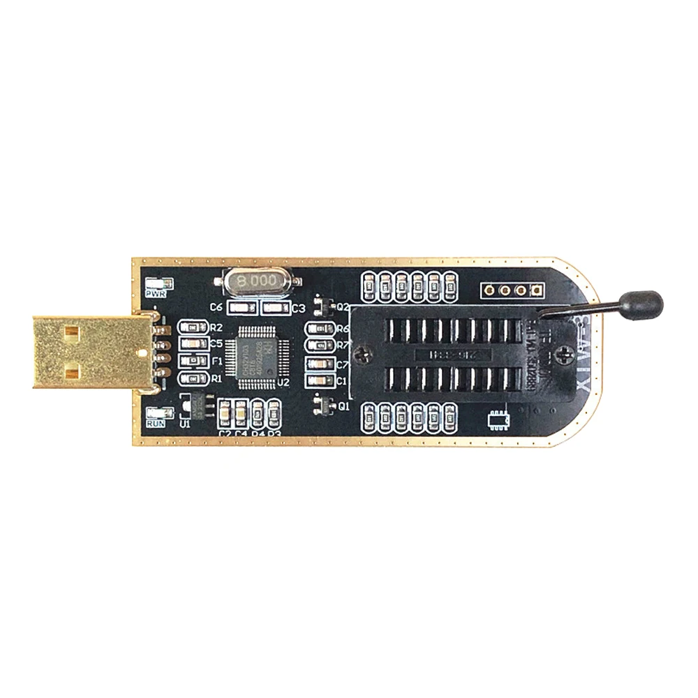 Flash 24 25 Programmer SPI USB Automatic Programming Microcontroller RISC-V 32-bit CPU for 256M 512M 24 25 Series Flash