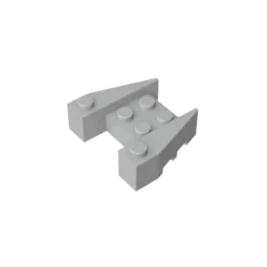 MOC 50373 2399 Small Pieces Modular Block Accessories 4x4 Inclined Wedge Parts Toy