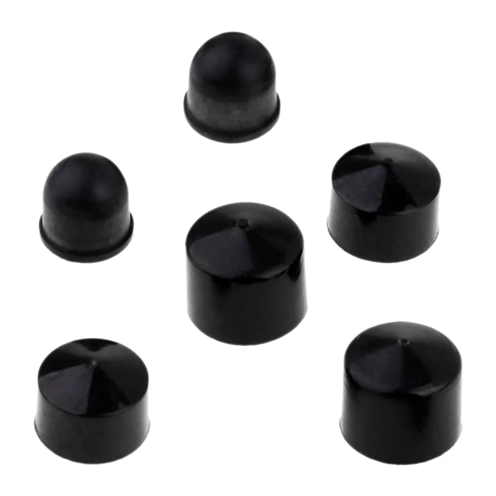 

6pcs Skateboard Trucks Bushings 12mm 16mm 18mm High Grade PU Corrosion Resistant Smooth Edges Stable Safe Accessories