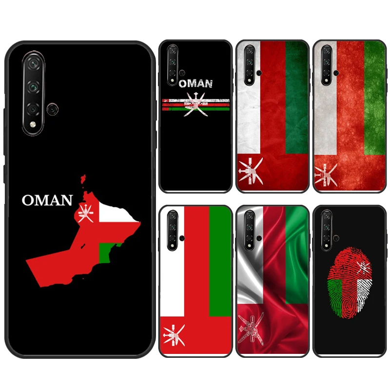 Oman Flag Cover For Huawei Nova Y91 Y90 Y70 Y60 Y61 9 10 SE 11i 8i 7i 3i 5T P30 P40 Lite P60 Pro Case