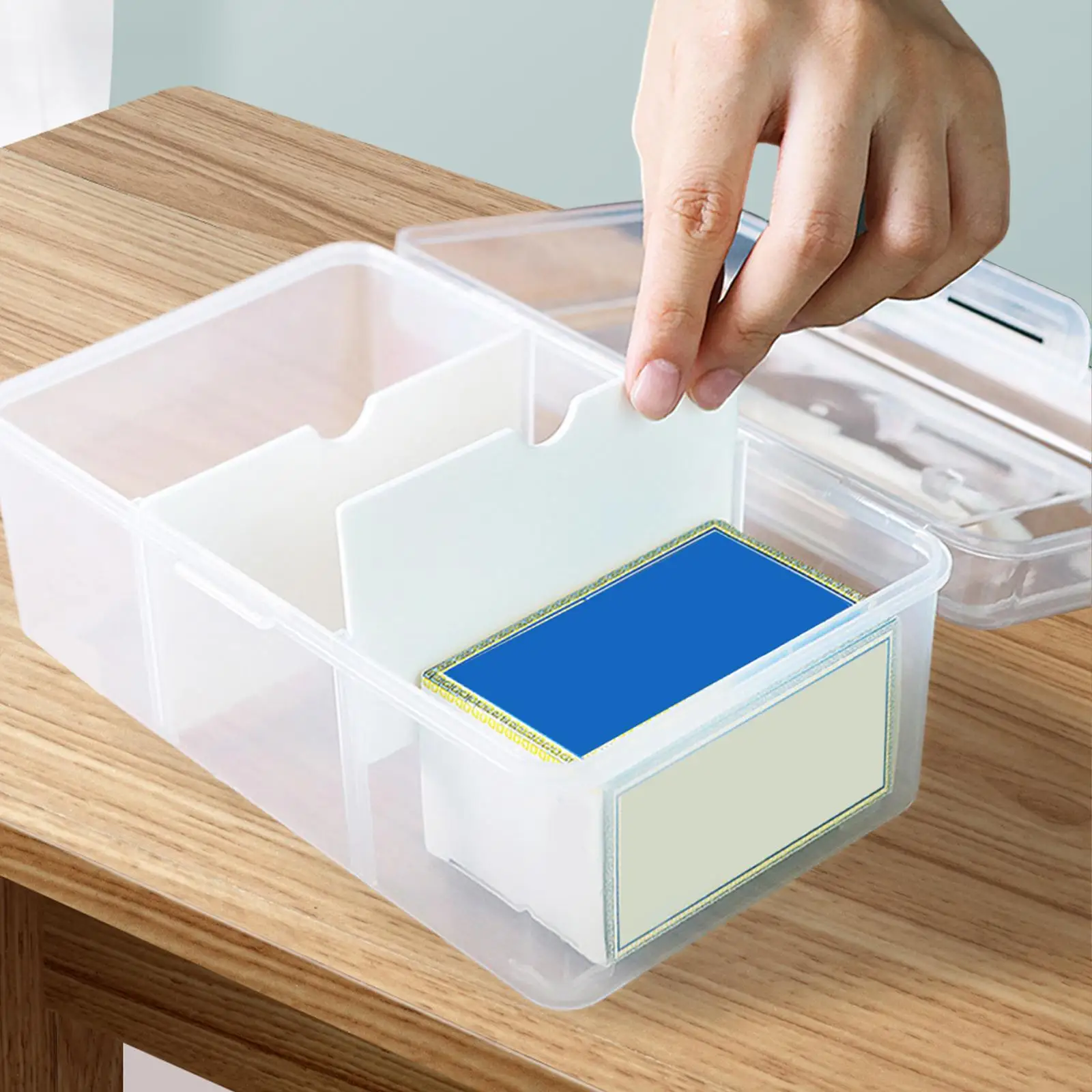 Medication Box Dustproof Medication Storage Organizer for Cam Desktop Travel Separated Small ze