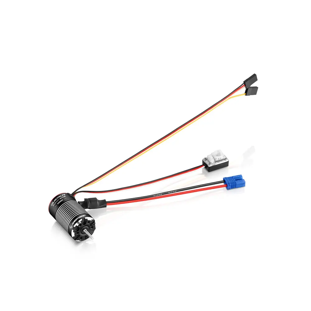 Hobbywing Fusion 2-in-1 Mini16 30A 3000KV Brushless Motor ESC Integrated 2-3S Lipo 6V/7.4V 4A BEC for 1/16 1/18 RC Crawler Car