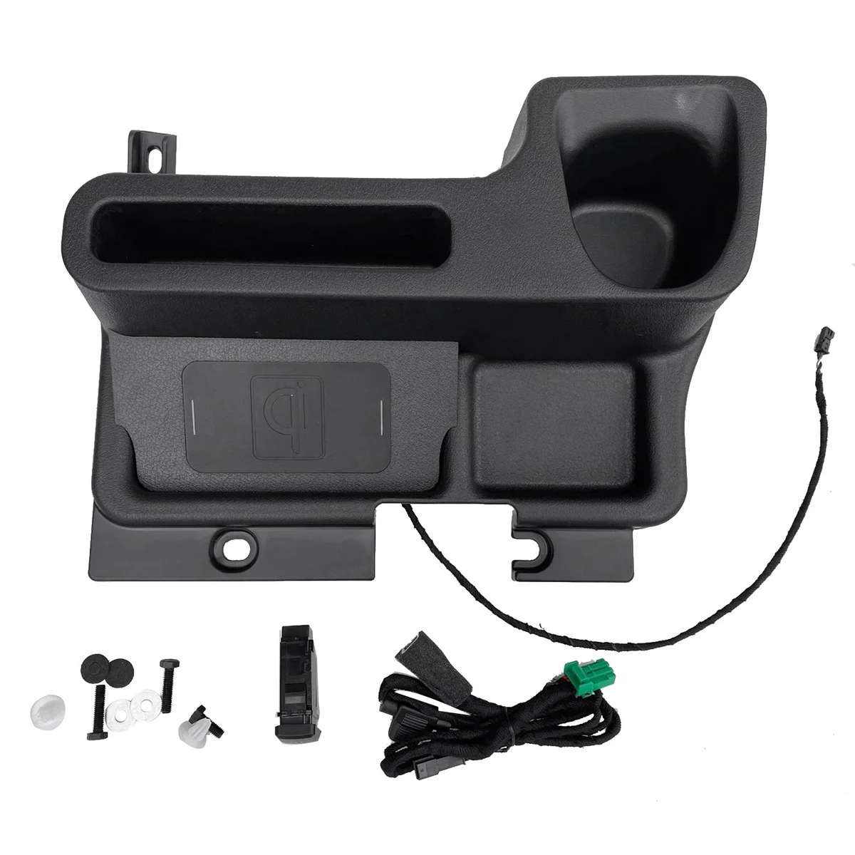 

Wireless Charger Storage Tray Center Console Box Cup Holder for Toyota Land Cruiser LC70 LC71 LC76 LC77 LC79