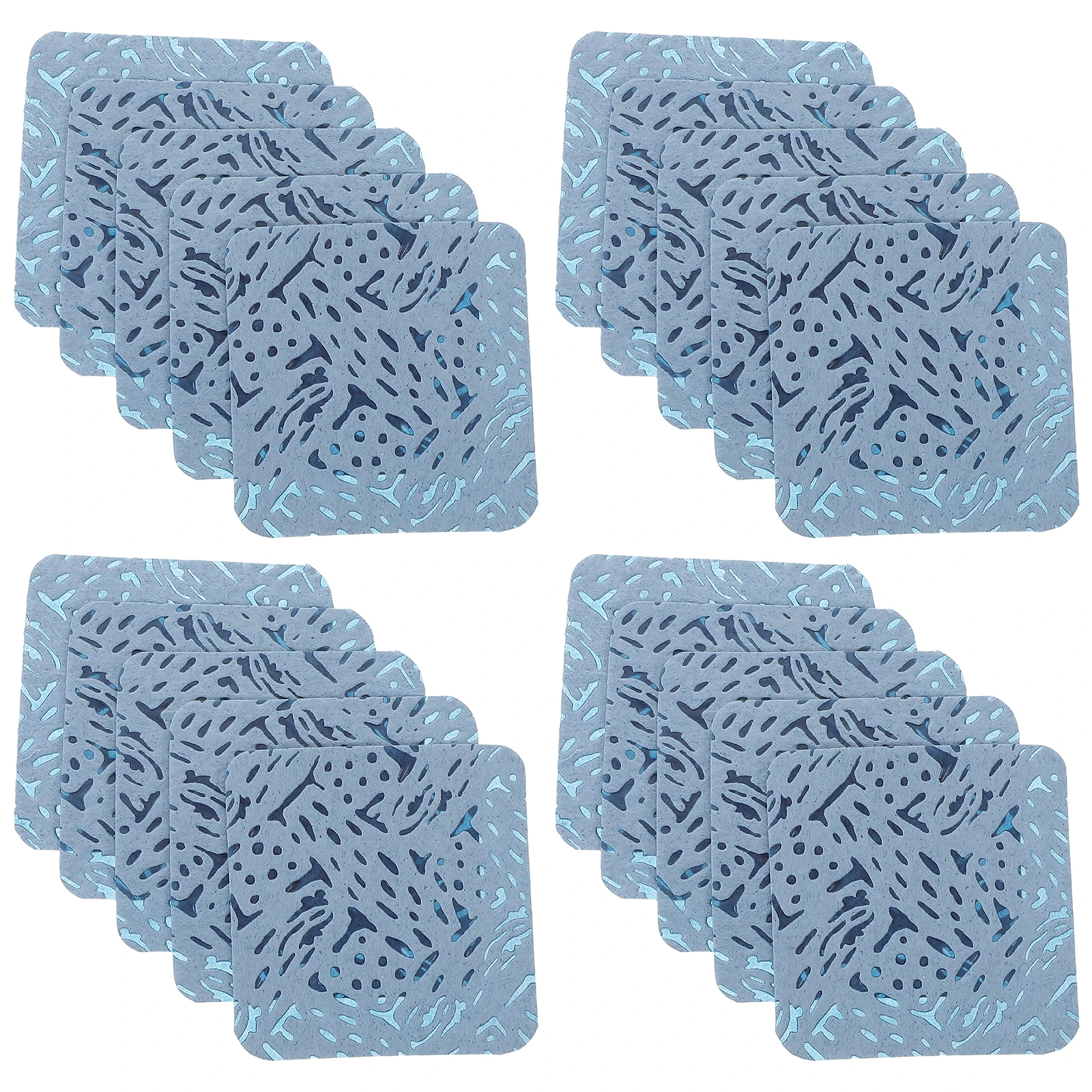 

540pcs Nail Cleansing Pads Blue Cotton Wipes for Polish Remover Bottle Cleaner Professional Use Makeup Remover Pads Nail