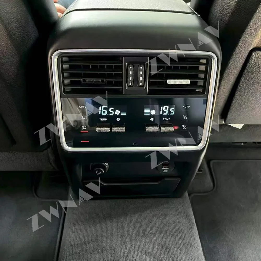 Rear AC Control Panel Climate Screen For Porsche Cayenne 2010-2017 Touch Display Digital Seat Compatible Replacement Temperature