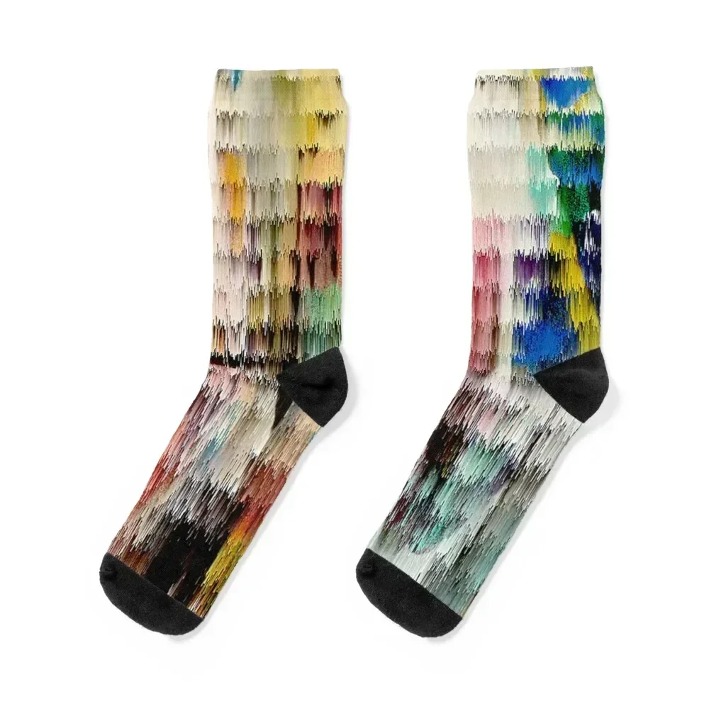 

Brainwaves Glitch Socks shoes funny gift essential Rugby Socks For Men Women's