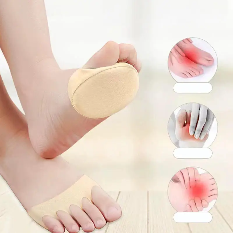 

2/4/8 шт. Накладки на пальцы ног для женщин, для высоких каблуков, полустельки, для ухода при болях в стопах, амортизирующие, массажные, для пальцев ног