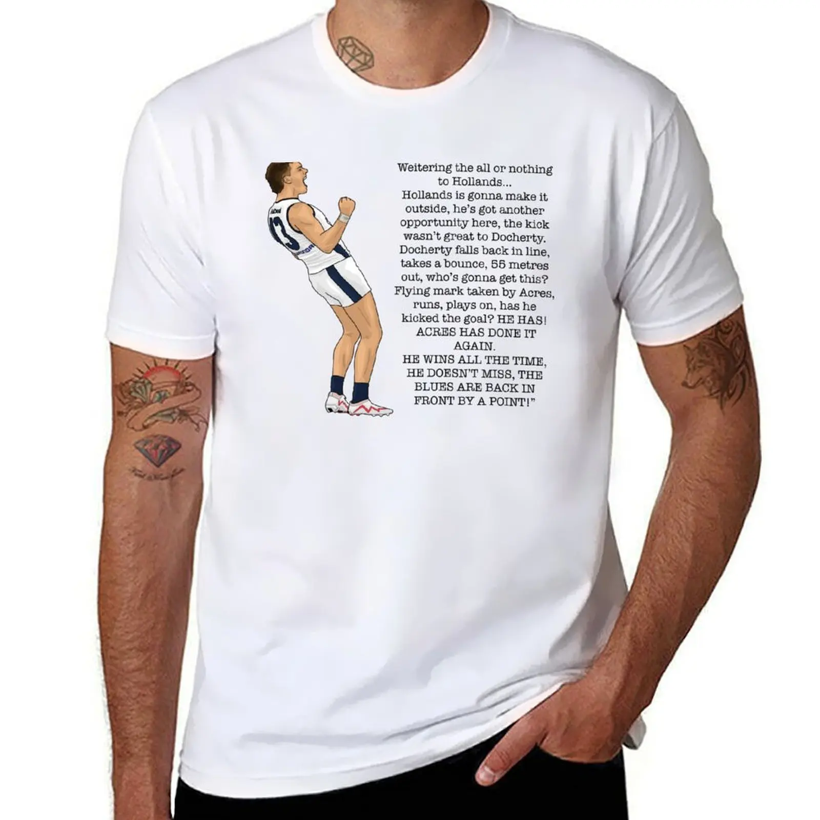 

Blake Acres GOAL T-Shirt t shirts for man graphic funny g man t shirts for men