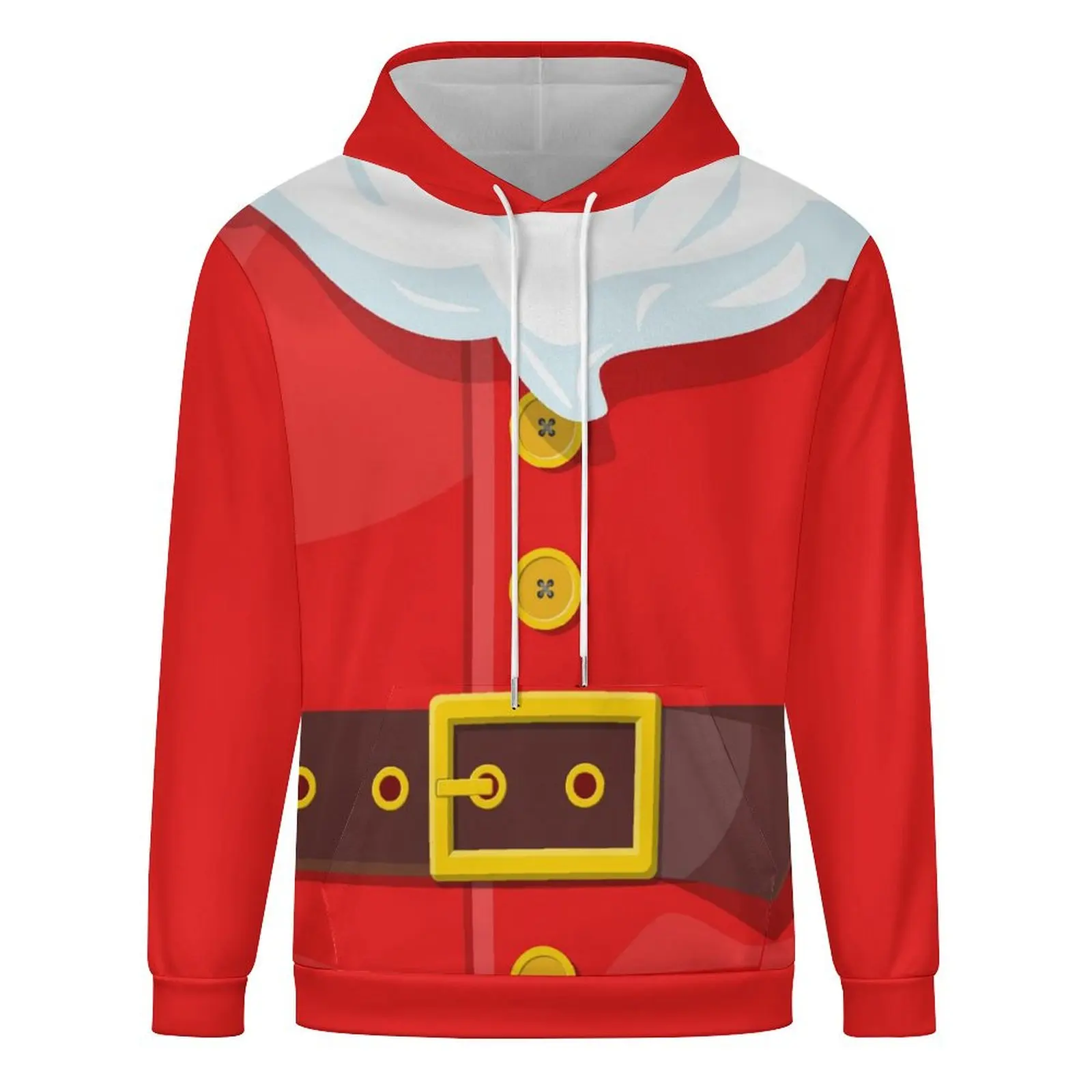 Cosplay Santa Claus Kostuums Nieuwjaar 3d Geprint Mannen En Vrouwen Grappige Creatieve Hoodie Trend Ademende Oversized Sweatshirt Tops