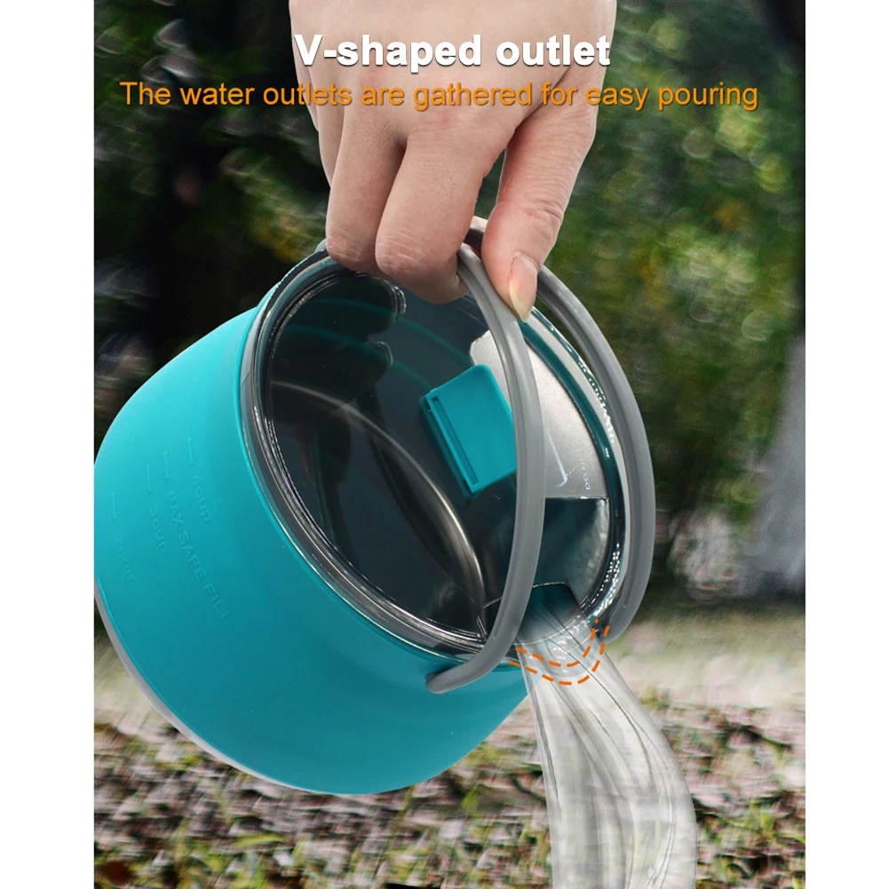 1L Camping Cook Pot  Camping K - Camping Cooking Gifts ulasan dan harga