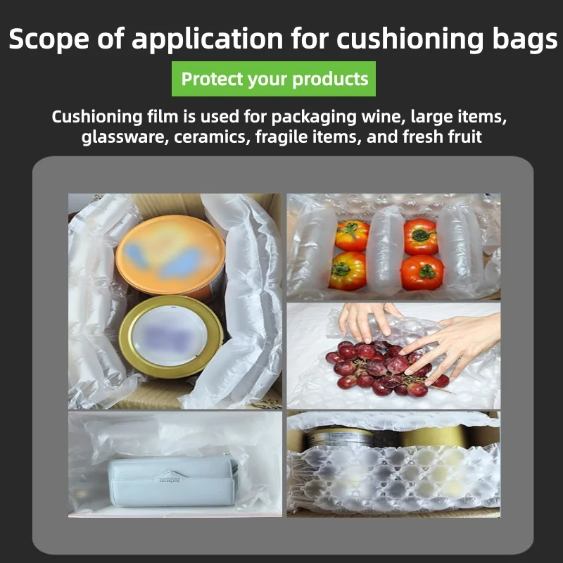 Multi-function Hoist Film Inflator Bubble Buffer Film Inflator Equipment Express Buffer Packaging Bubble Film Bag-making Machine