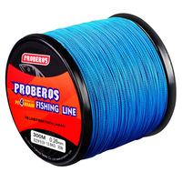 300M 4-Carrier PE Fishing Line - Multi-Color High Strength Braid (Saltwater Mainline for Lure/Bait) Polyethylene