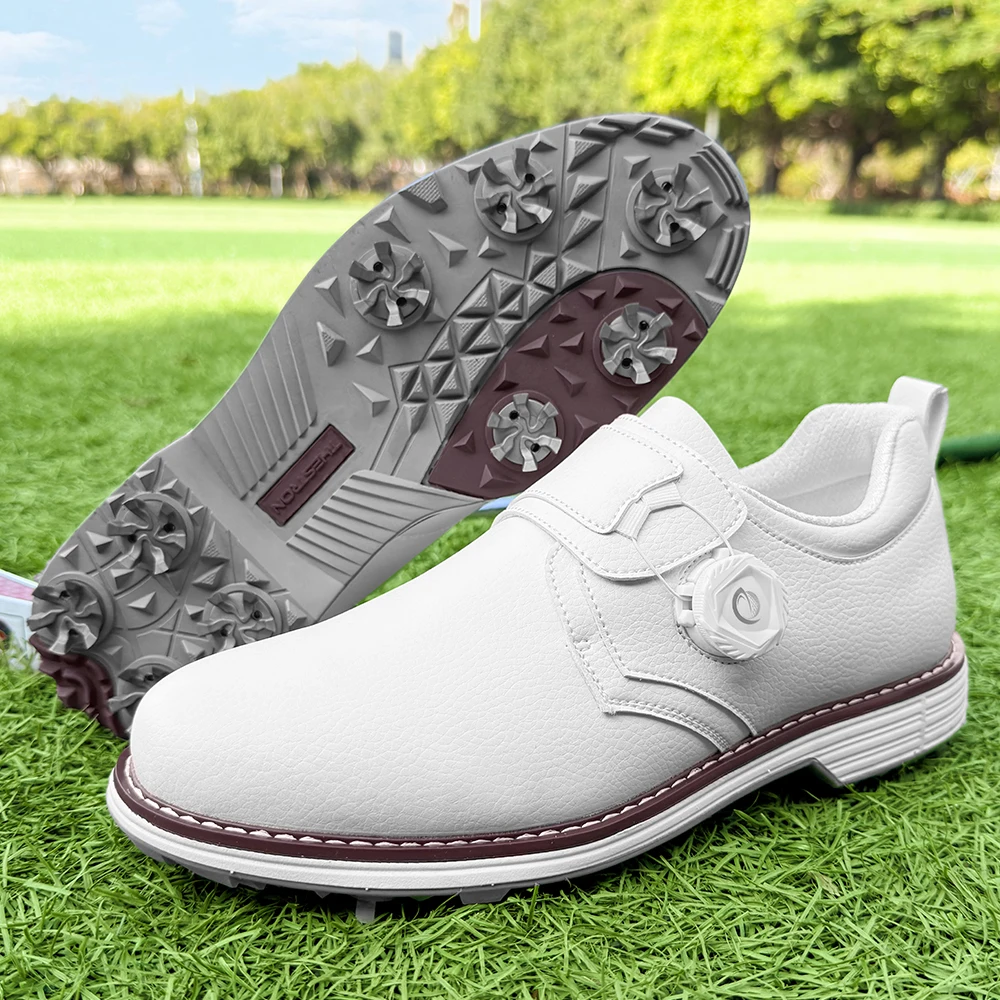 Golf Shoes for Fashionable Outdoor Use for Both Men and Women with Anti-Slip Design Suitable for Mountain Climbing and Hiking