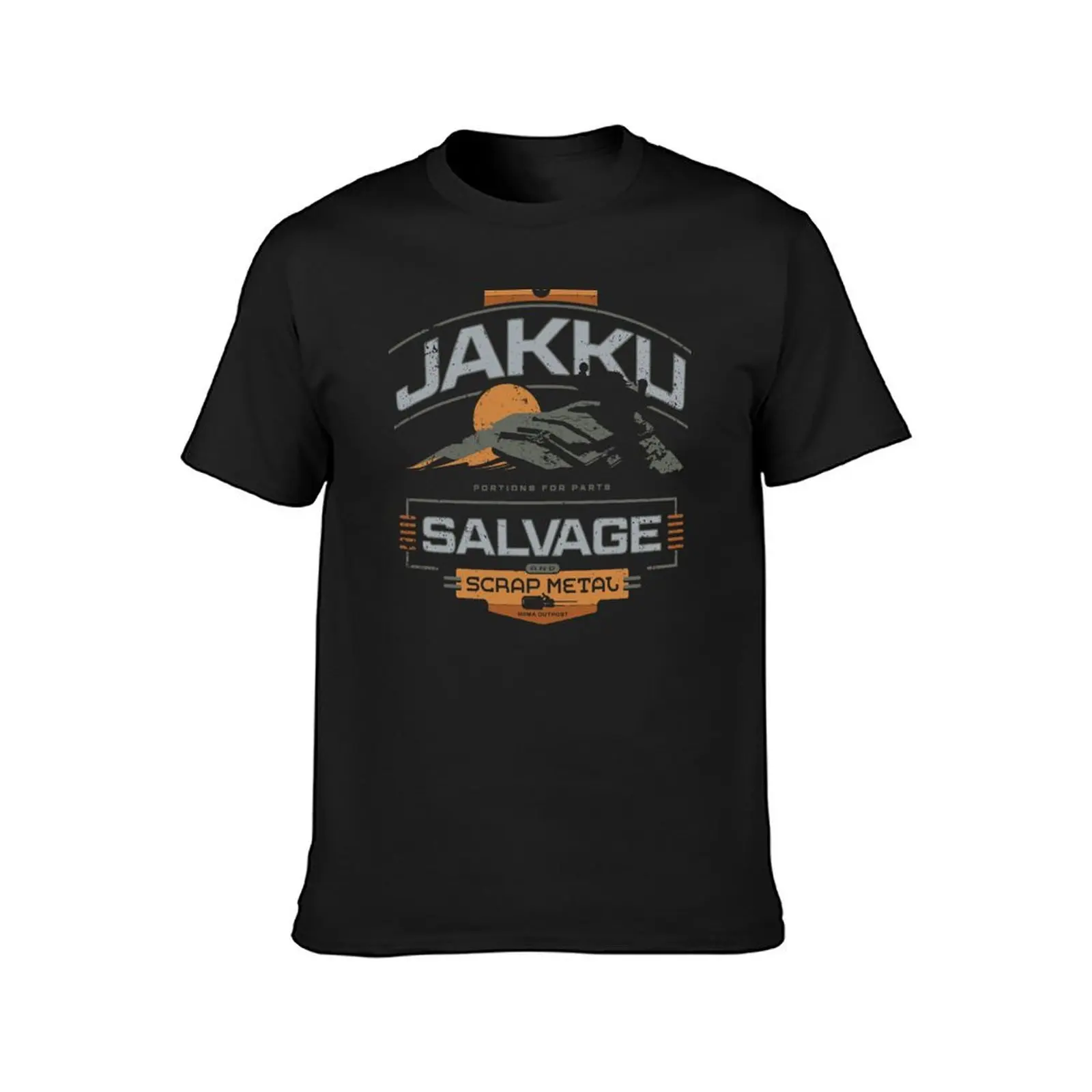 Jakku Salvage T-Shirt anime clothes customizeds sports fans heavyweight t shirts for men