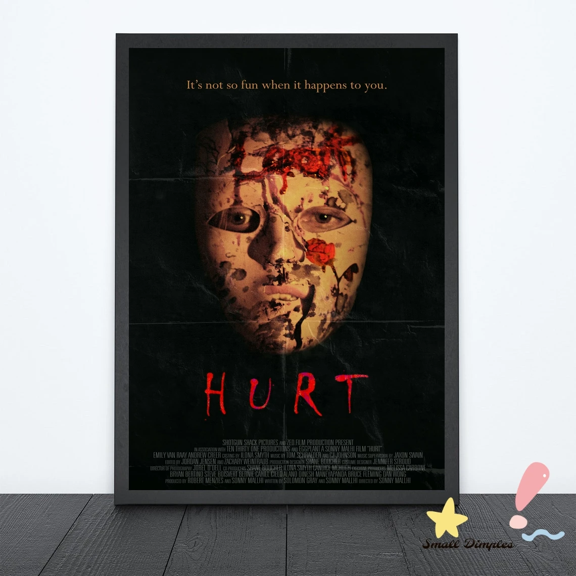 Hurt Movie Poster Canvas Art Print Home Decoration Wall Painting ( No Frame )