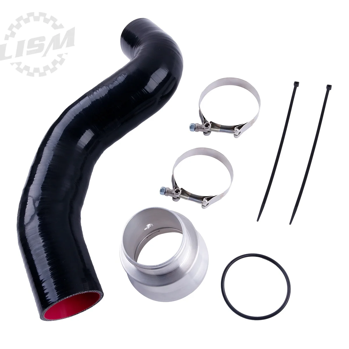 1PC Per Il 2017-2022 Ford F250 F350 F450 6.7L Powerstroke Silicone Intercooler Tubo Kit di Aggiornamento Tubo Tubo flessibile