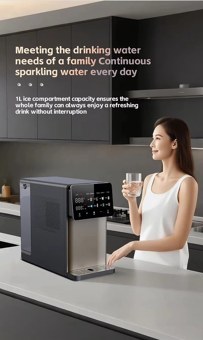 Hot water soda water dispenser electric faucet desktop
