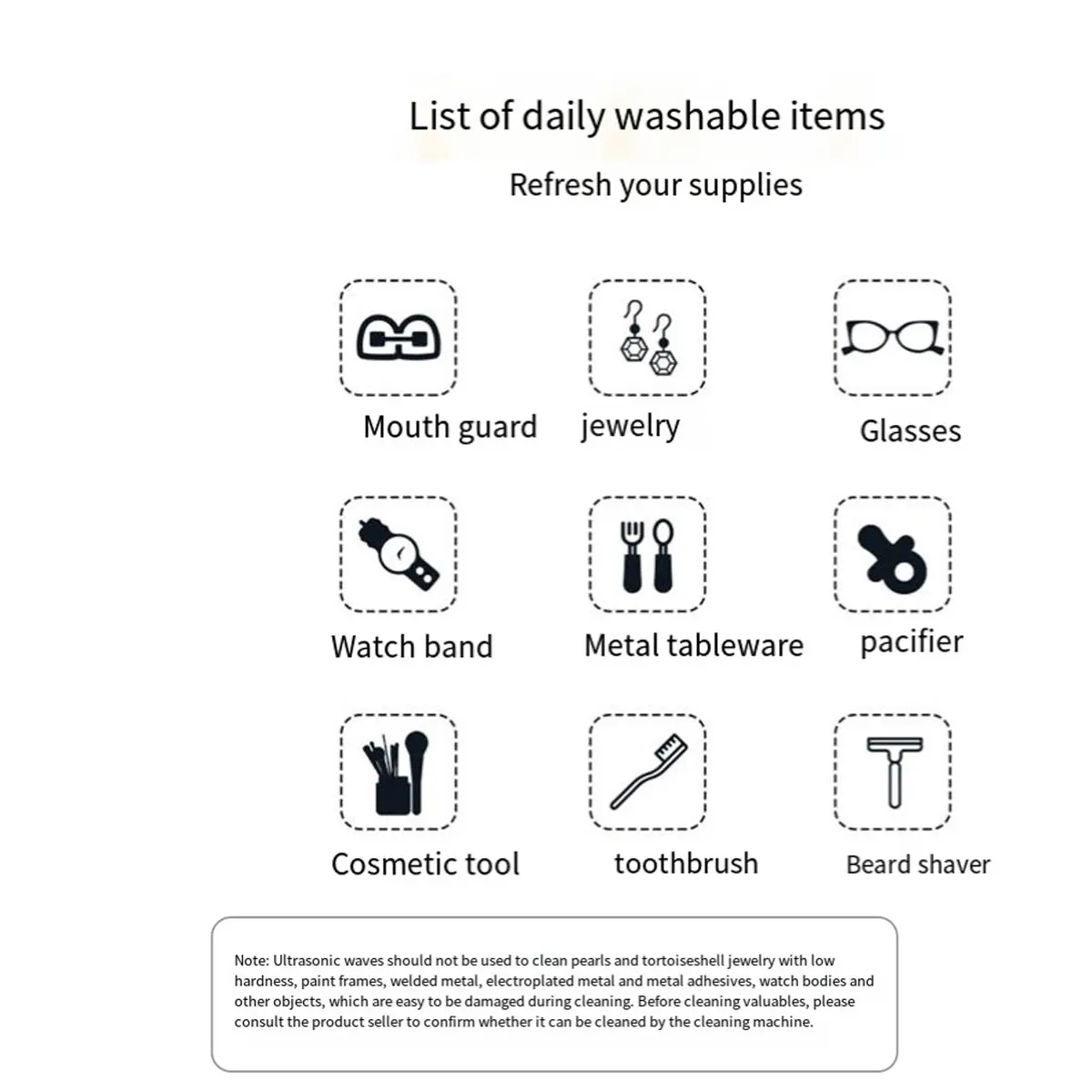 

[AA49] Ультразвуковая мойка для ювелирных изделий, 40 Вт, 48 кГц, портативная ультразвуковая машина для чистки очков, часов, с вилкой стандарта США