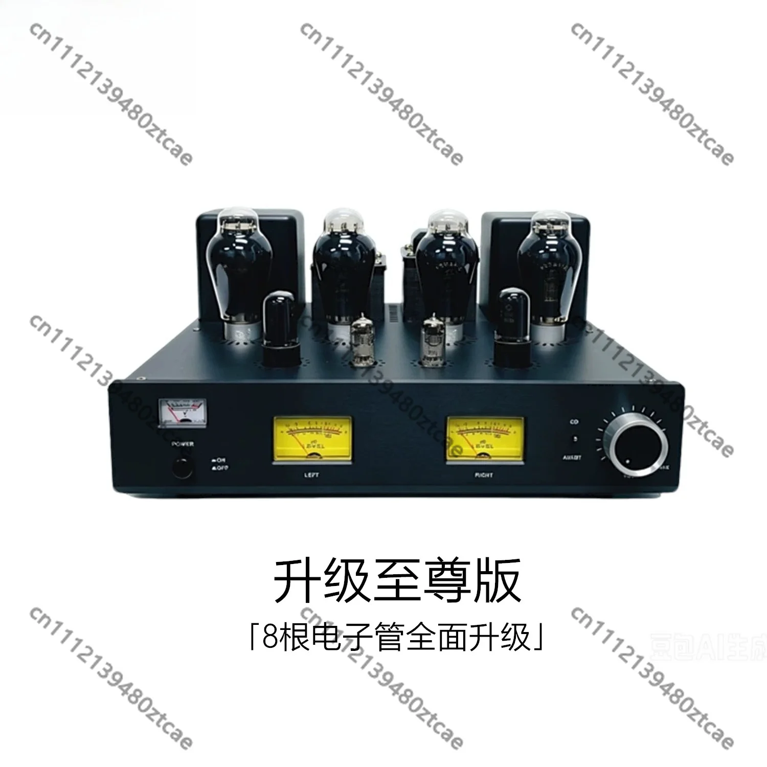 4pcs 300B Tube Stereo Amplifier 8 Valve Parallel Single End Class A Audio Amp