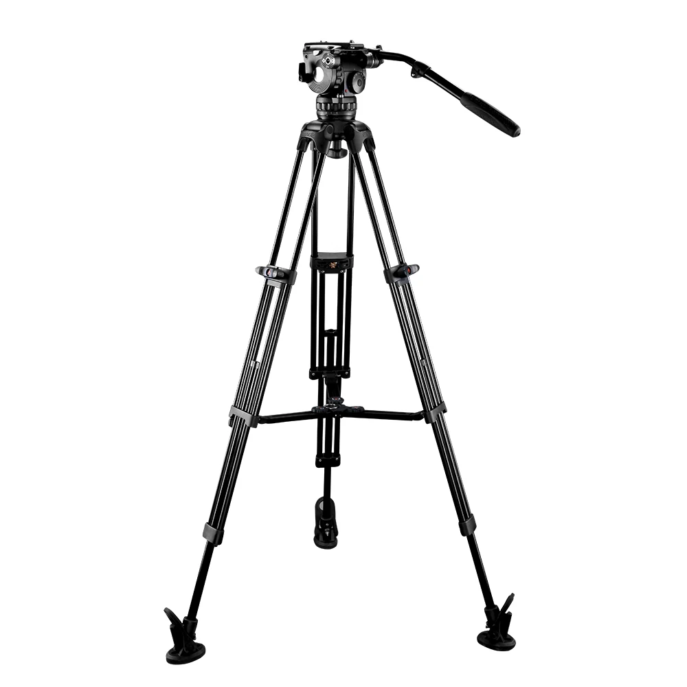 E-IMAGE EG10A2 Professional video stand with fluid head 10kg payload for   DSLR camera octupus 360 degree tripod