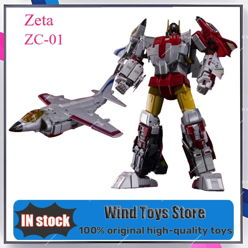 ZETA TOYS-figurine d'action Transformable ZC-06 ZC06 pneus Superion Silverbolt Skydive Raid aérien luciole Pentajet en Stock