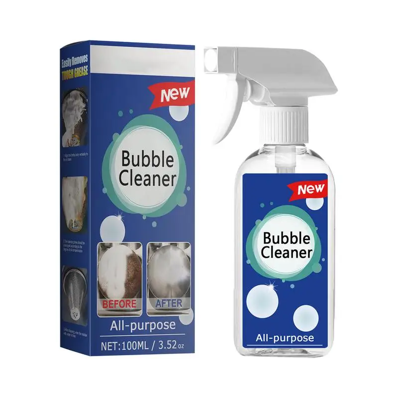 

All-Purpose Rust Cleaner Bubble Household Cleaning Bubble Spray Foam Kitchen Supplies Grease Wash Cleaning Rust Remover