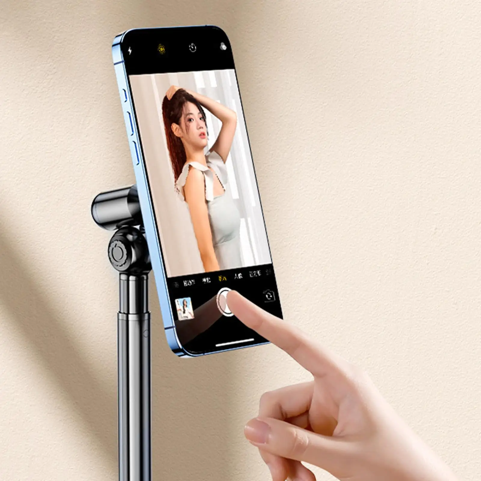 

Настольный держатель для мобильного телефона, магнитный регулируемый нескользящий домашний инвентарь, регулируемая подставка для телефона для видеозвонков, записи звонков дома