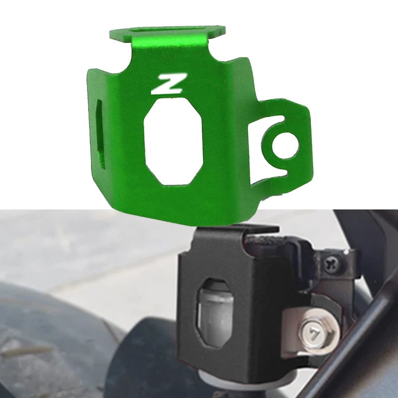 

Rear Oil Cup Protective Cover Fit For Kawasaki Z900 Z900RS Z1000 Z1000SX Z800 Z750 Z650 Z400 Motorcycle Brake Fluid Guard Cover