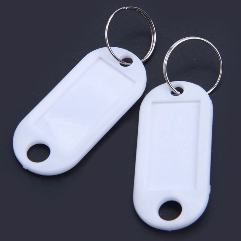 Key Ring Tags(300Pcs White)