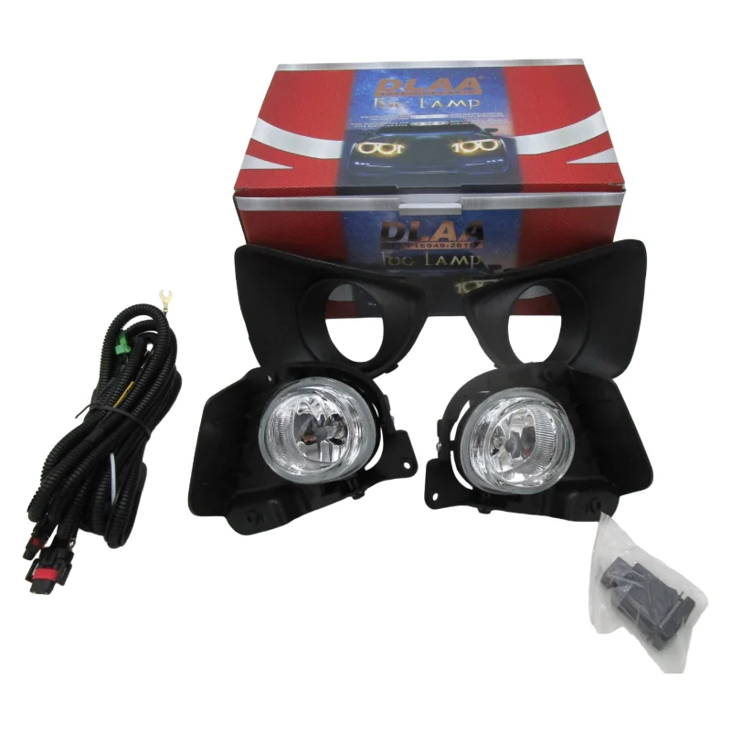 Car Front Fog Light Assembly For Mazda 2 Demio 2007 2008 2009 With Wiring Harness Switch Fog Lamp Cover