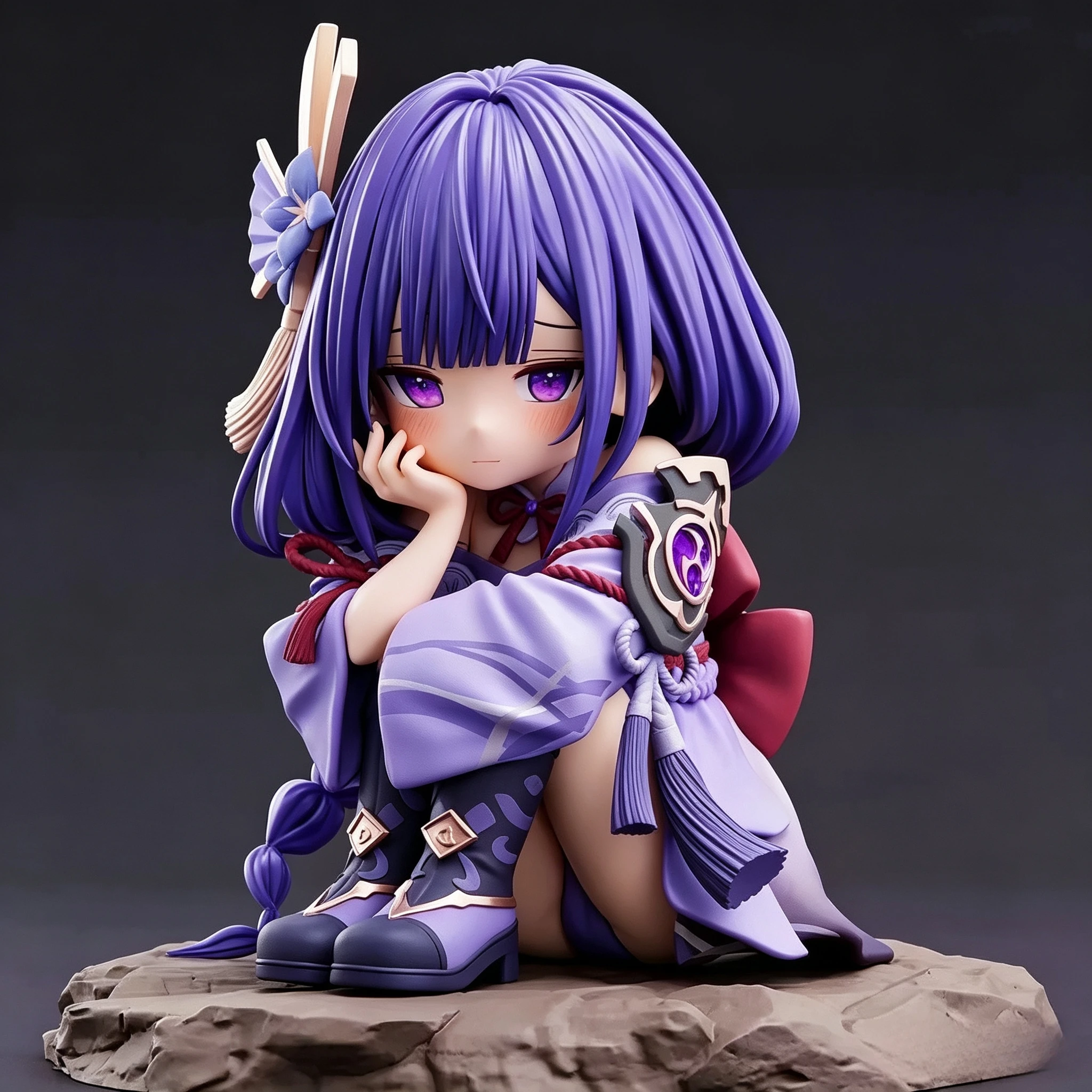 ライトニングゼネラルエイトヘビーゴッデスハートシーウォルナットフィギュアデスクトップケース車飾りキュートギフトアニメ玩具コレクタブルモデル