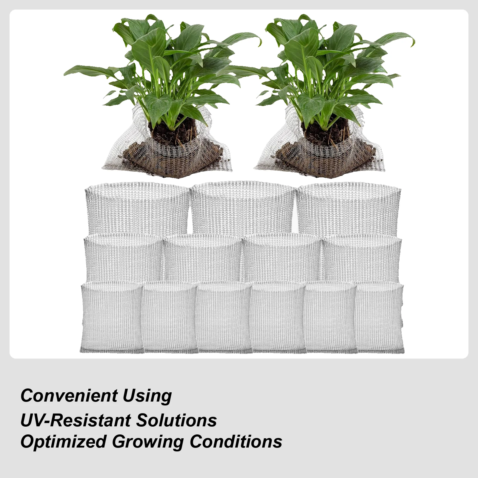 

15 шт., металлическая сетчатая сумка для растений из нержавеющей стали, вязаная проволока для защиты растений, сумки для корней растений, корзина, устойчивая к грызунам сумка для борьбы с вредителями