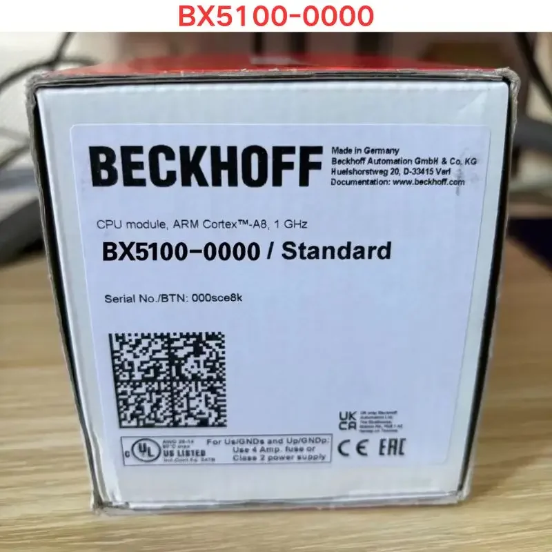 

New Beckhoff module BX5100-0000