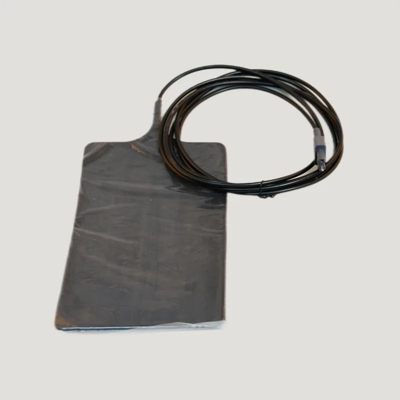 لوحة سلبية قابلة لإعادة الاستخدام، كابل توصيل لوحة سلبية جراحية كهربائية، لوحة قطب كهربائي من السيليكون، مزدوجة 2P بإبرة