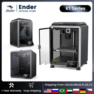 Creality k1 /K1MAX / K1C Printer 3D Maks. Kecepatan Pencetakan Hotend Aliran 32MM3/Dtk 600MM / Dtk Ekstruder Penggerak Langsung Roda Gigi Ganda 8 printer cokelat 3d penjualan terbaik - №