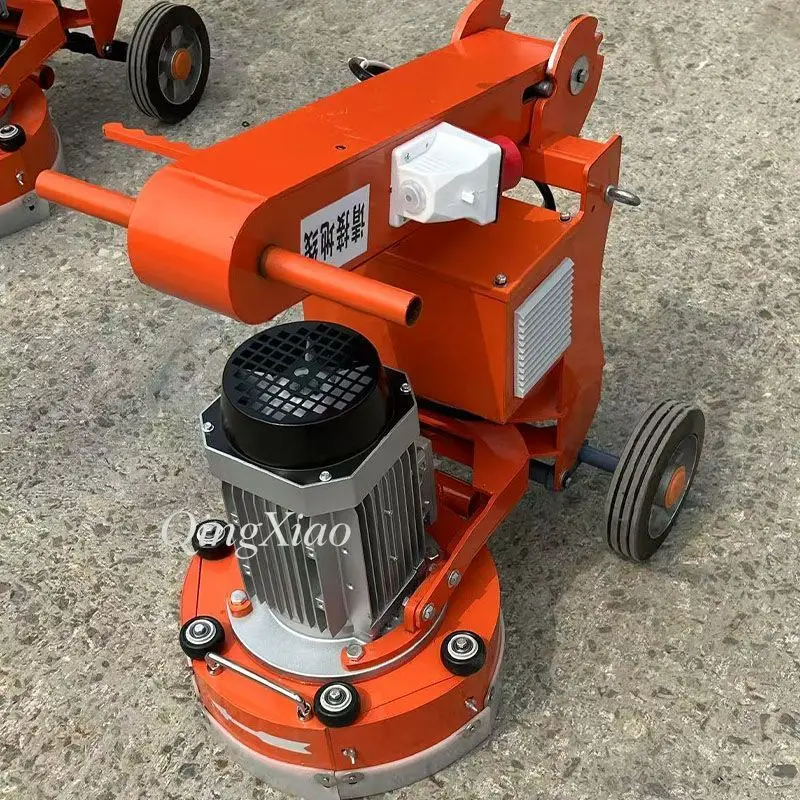 Floor Edge Trimmer Hand Push Grinder Wall Corner Edge Processing Grinder Cured Floor Grinding Trimming Machine