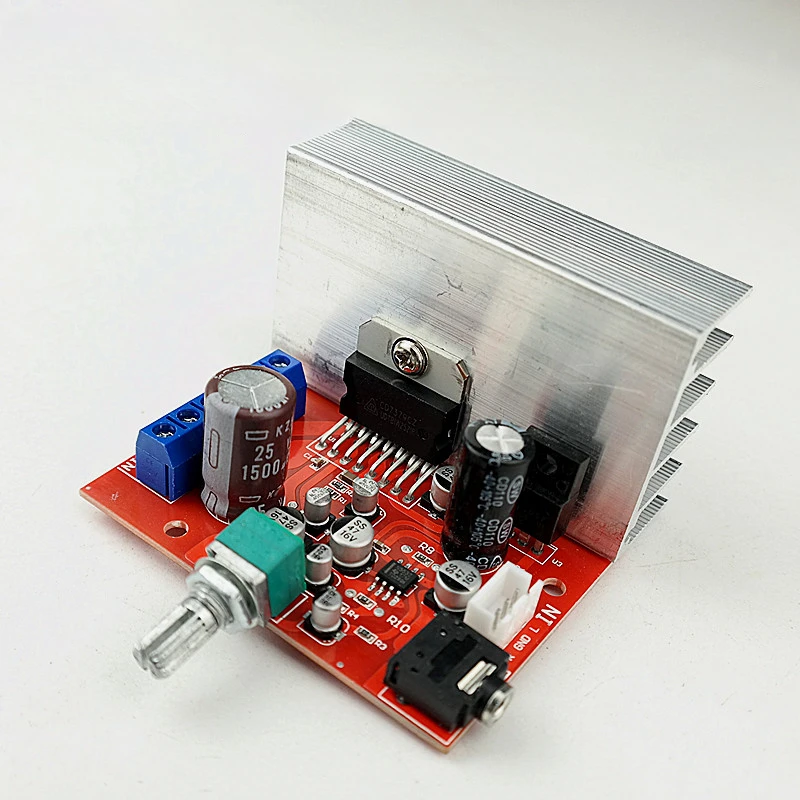 Tda7379cd7op Op Amp amplifikatör ön sahne amplifikasyon ile çift kanal güç amplifikatörü kurulu 38W yüksek güç DC kaynağı