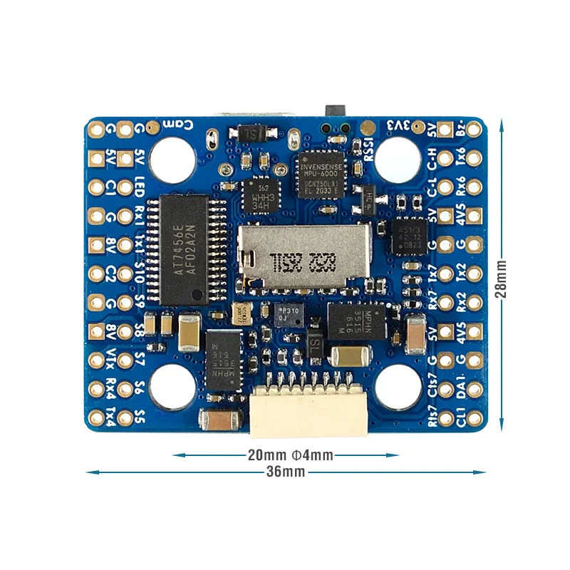 MATEKSYS Matek H743 MINI V3 FC H743 Flight Controller 20x20mm ICM42688P ICM42605 11 PWM 2-8S Lipo For RC FPV Racing Drone