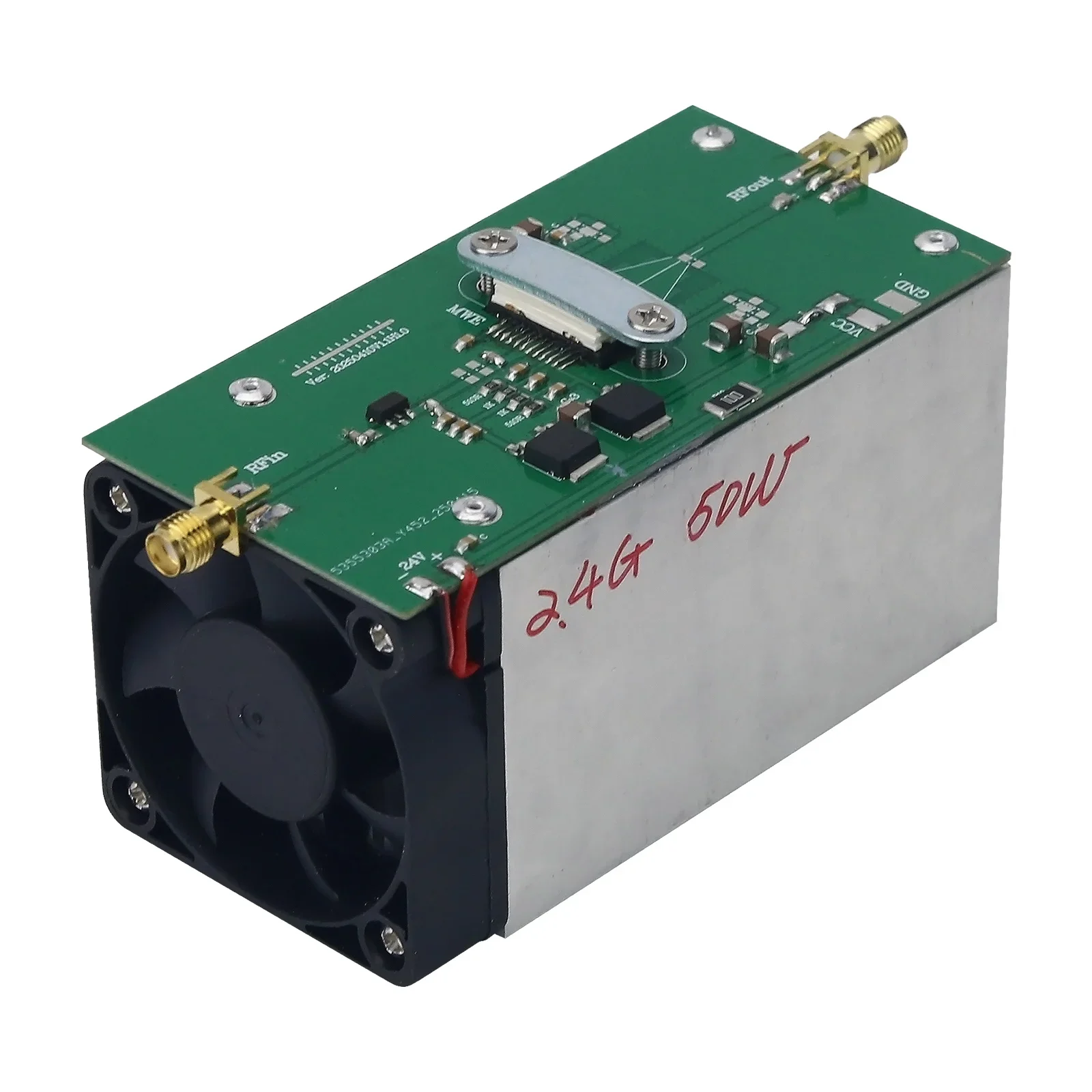 2.4-2.5GHz 50W Power Module 32B Gain 24-28V 50ohms r f Power Module with S MA Female Connector