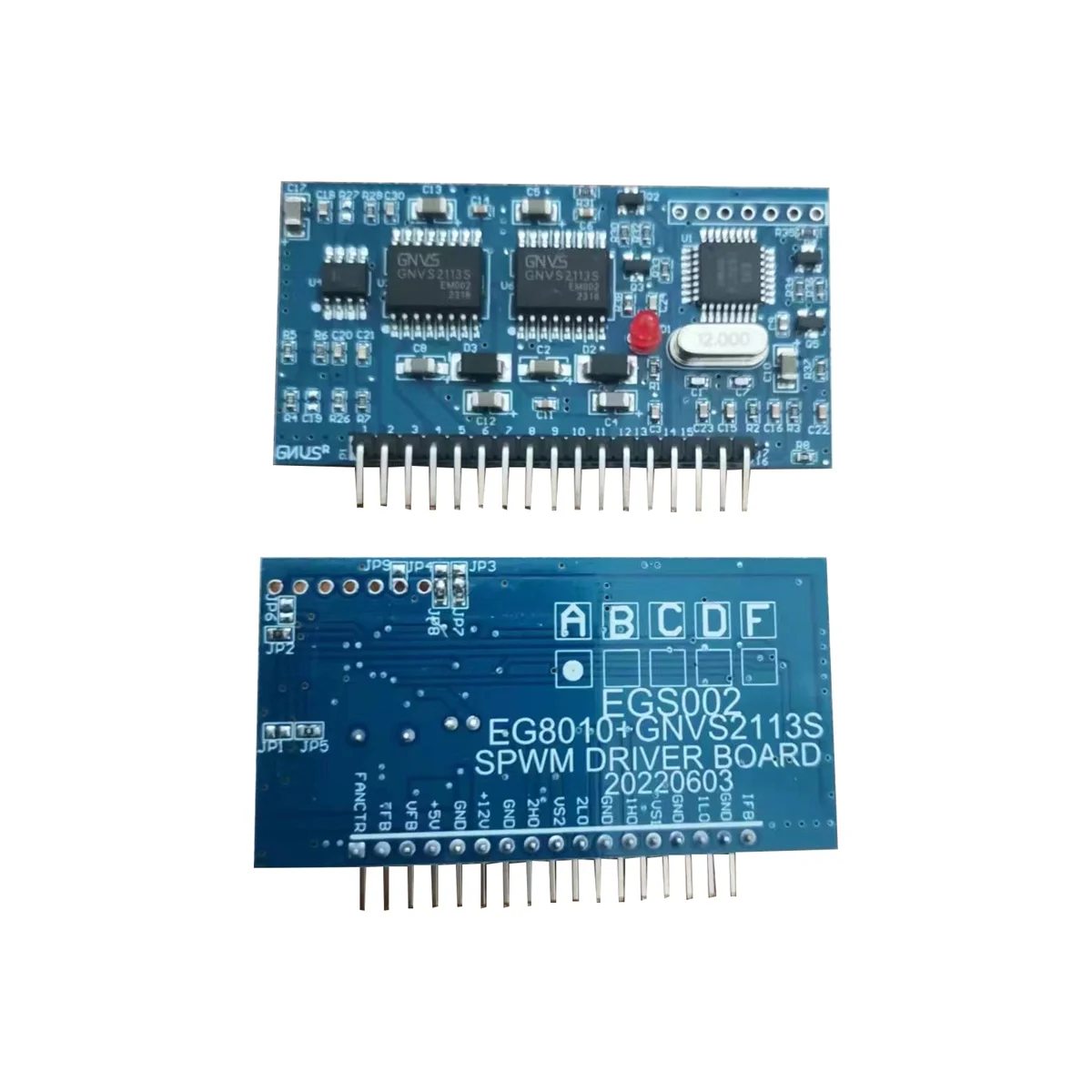 Placa de controlador inversor de onda sinusoidal pura EGS002 "EG8010 + IR2110", módulo de controlador EGS002, módulo de montaje en superficie