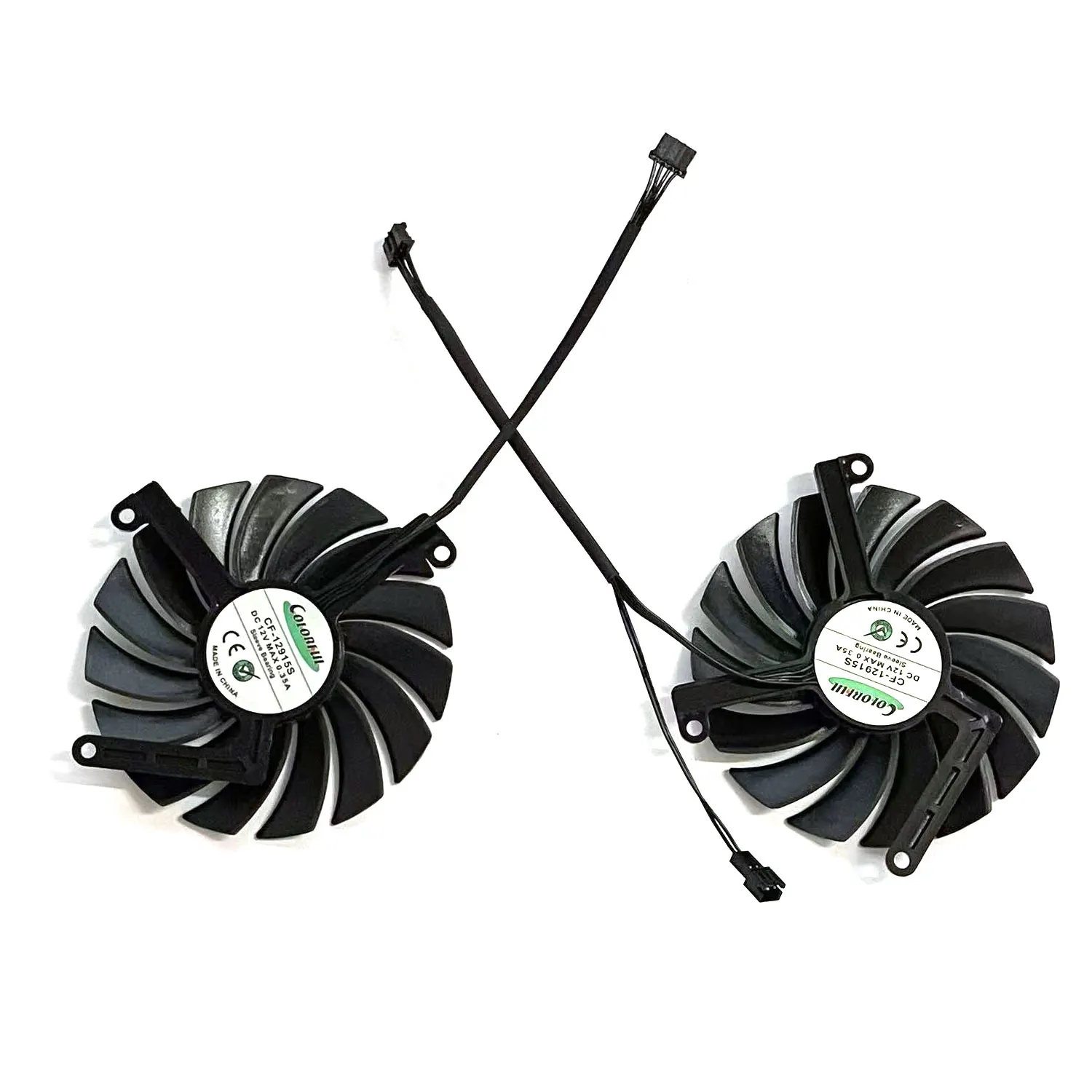 UKGF 새로운 85MM 4PIN CF-12910S CF-12915S INNO3D GeForce RTX3050 3060 3060ti TWIN X2 OC 그래픽 카드에 적합