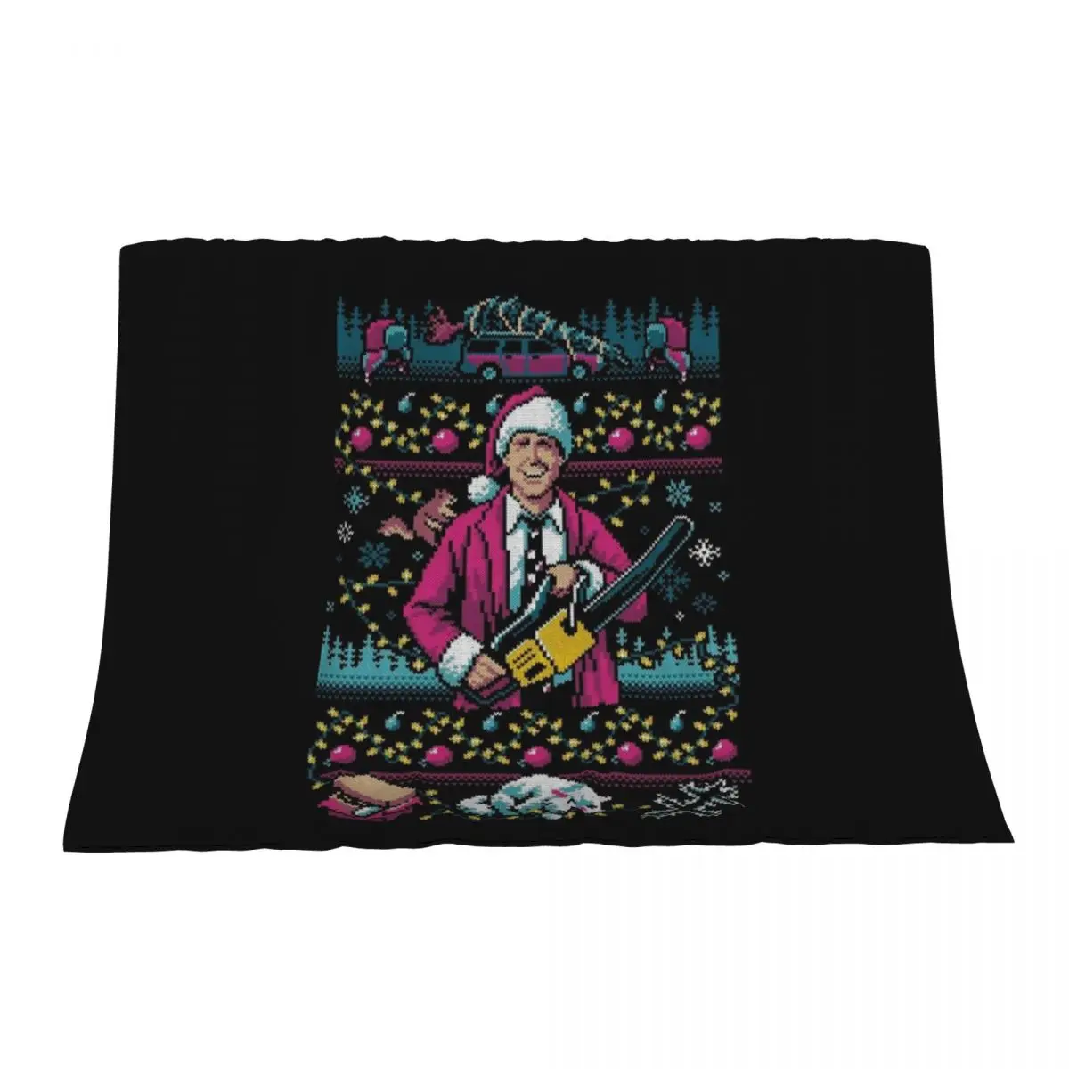 

Hap, Hap, Happiest Sweater this Side of the Nuthouse Classic T-Shirt Throw Blanket Beautifuls Sofa Luxury St Blankets